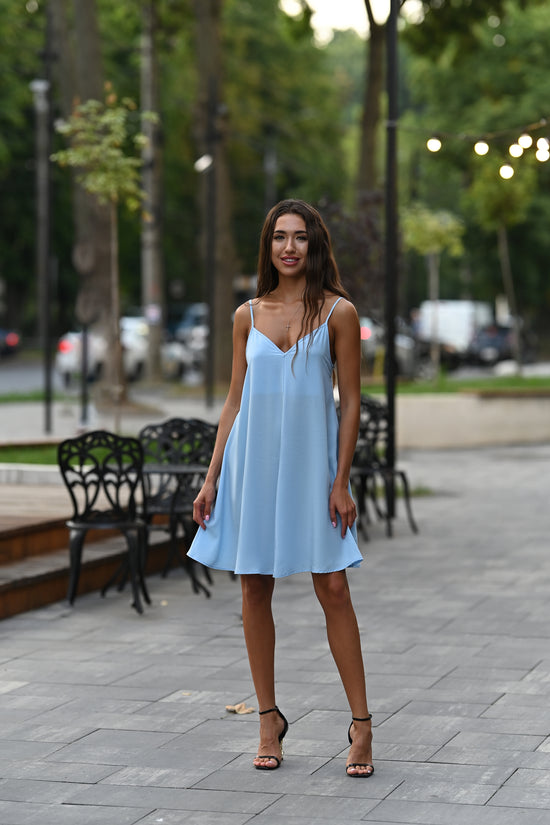 Jasmin Dress - Blue