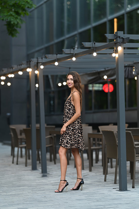 Jasmin Dress - Leopard