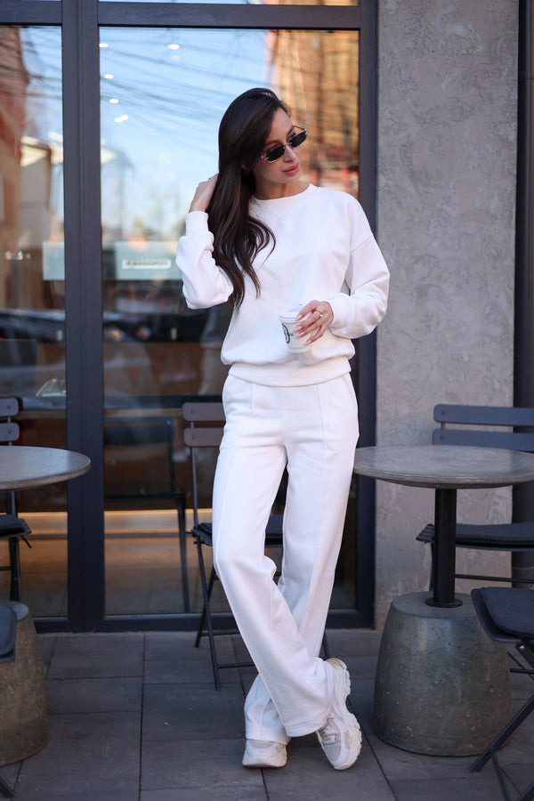 Sweatshirt & Palazzo Set