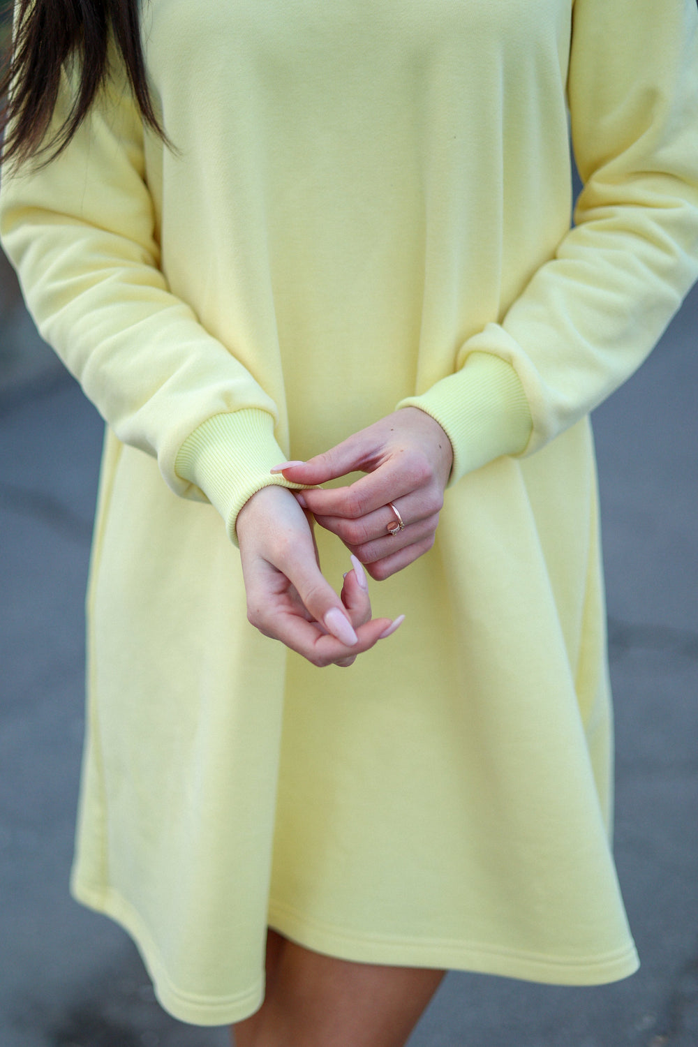 Sofi Yellow Mini Dress