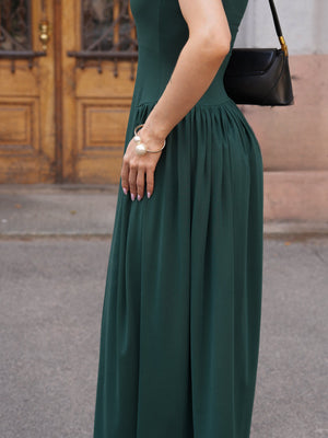 Charlotte emerald maxi