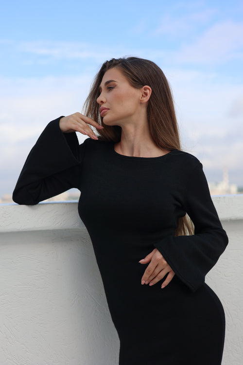 Lina angora dress