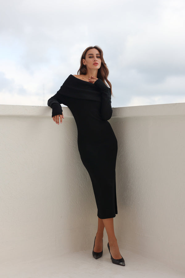 Iceline angora dress