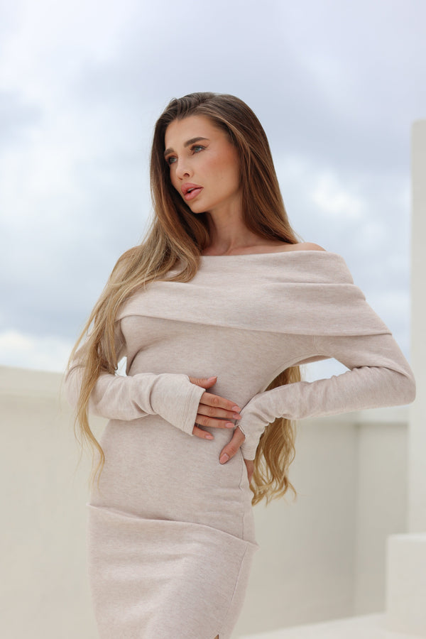 Iceline angora dress