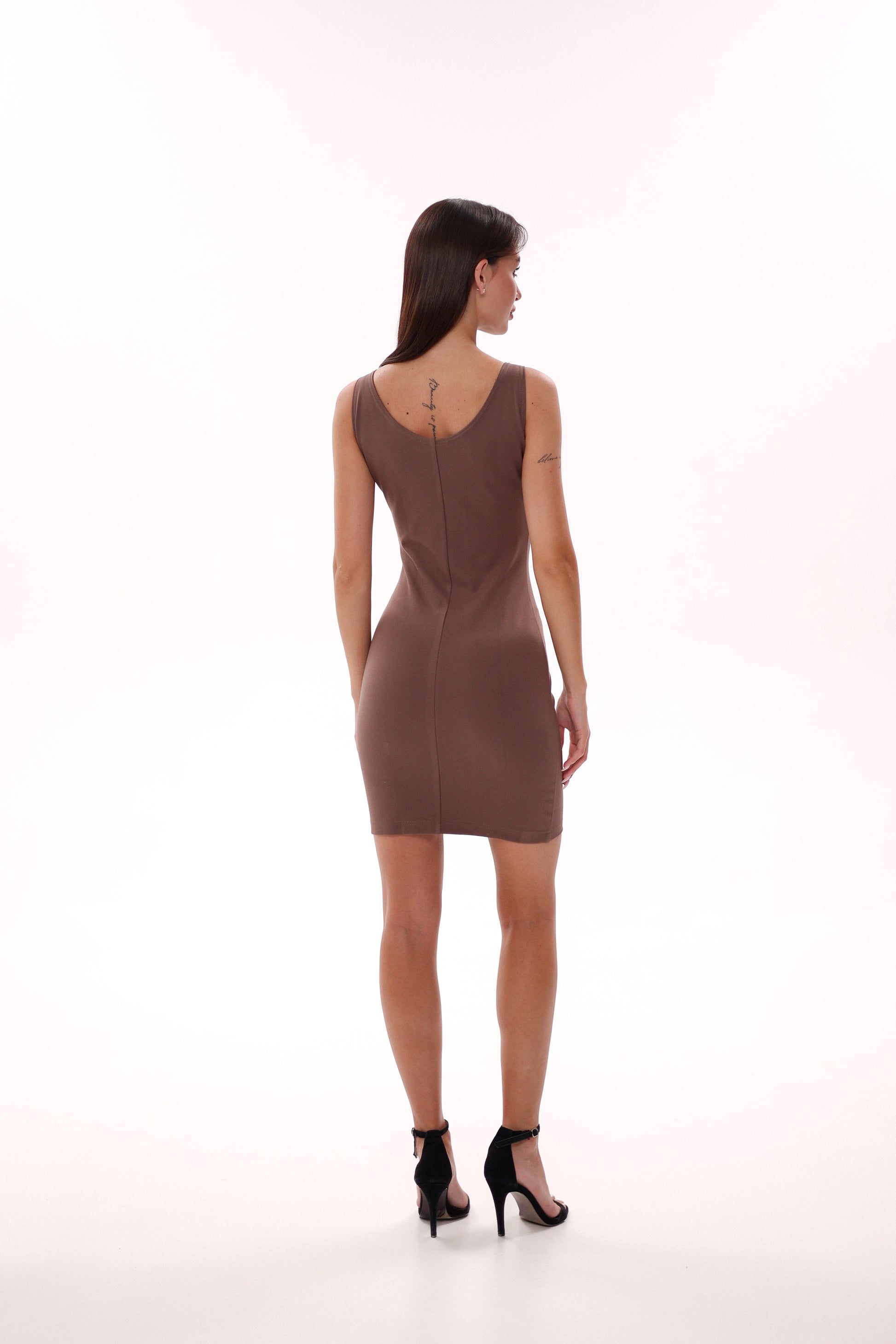 Mocha mini dress Kerry