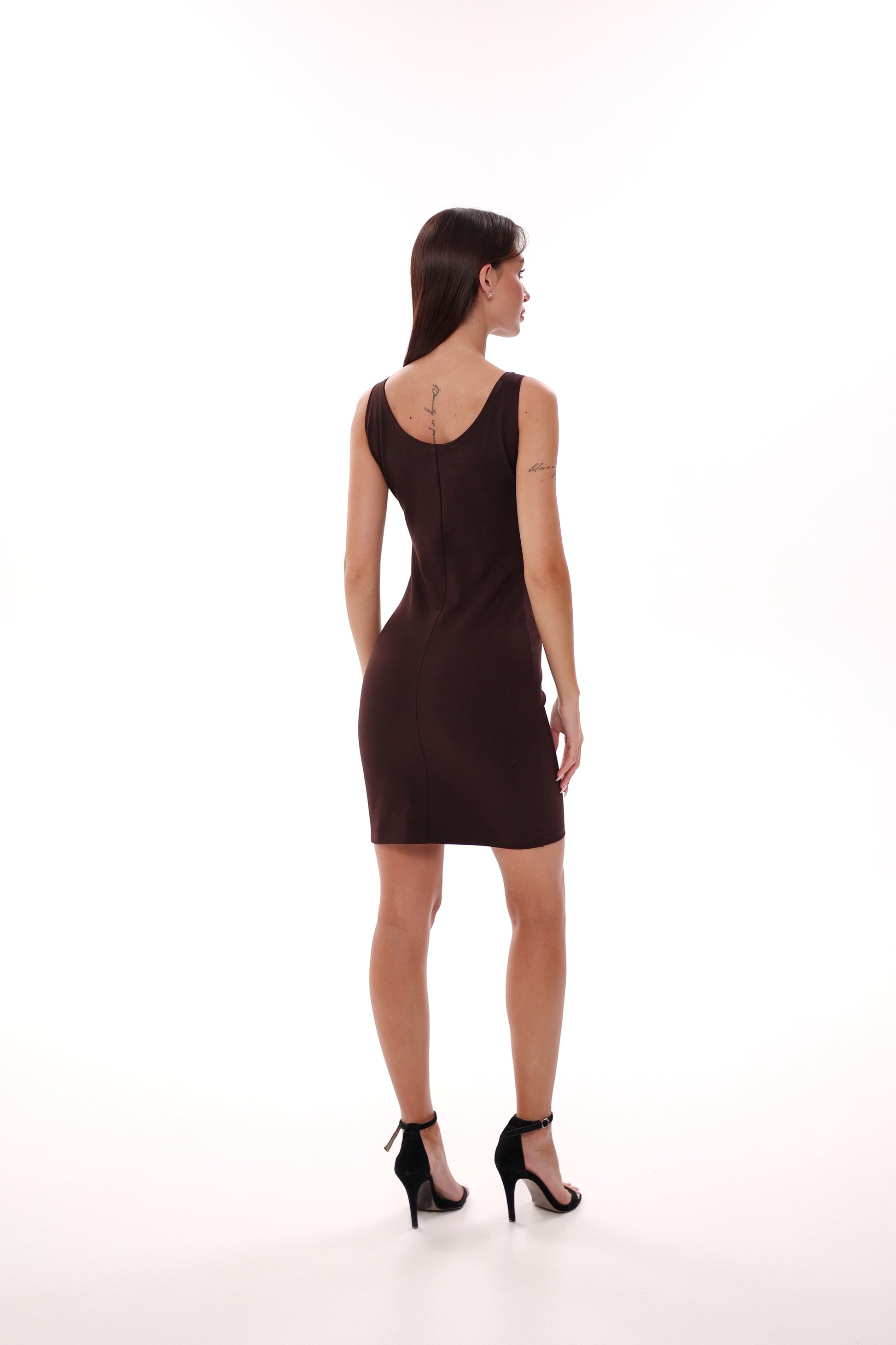Chocolate mini dress Kerry