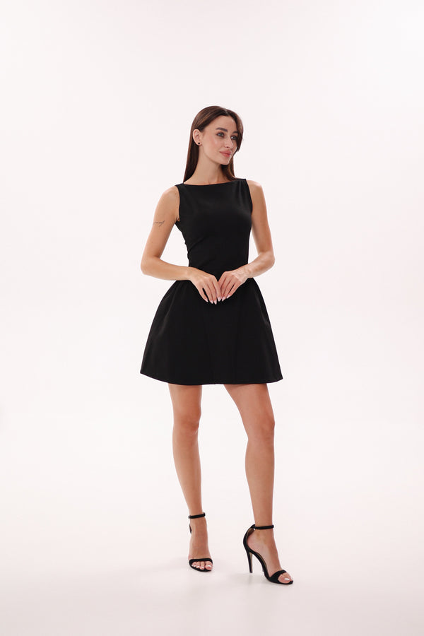 Black mini dress Marine