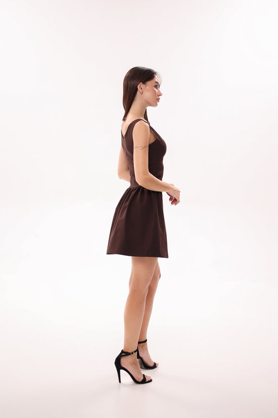 Chocolate mini dress Marine