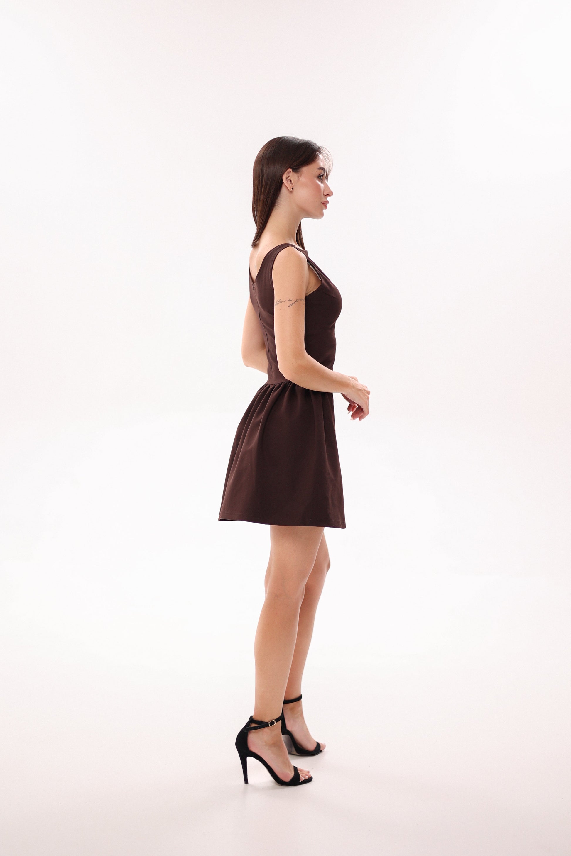 Chocolate mini dress Marine