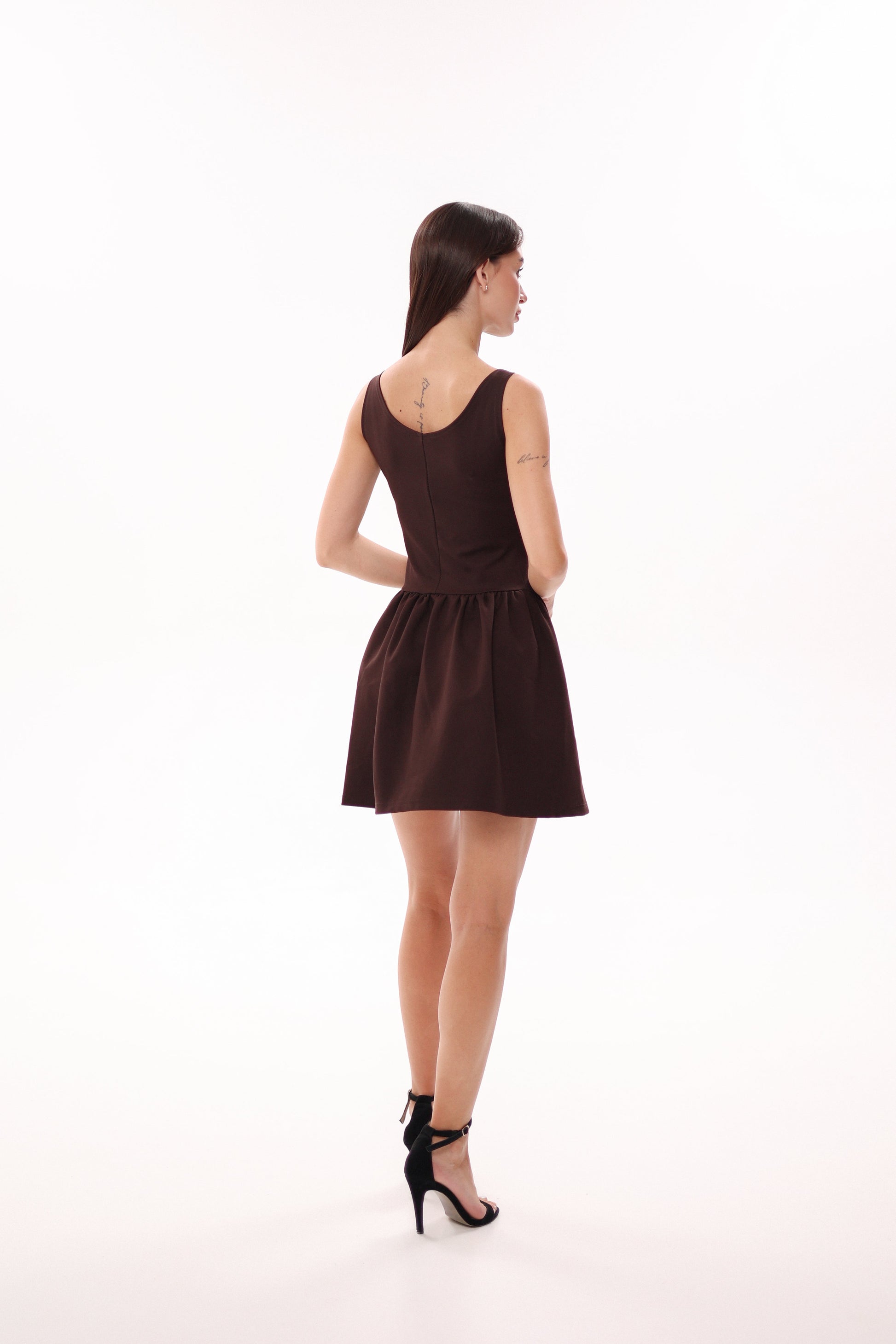 Chocolate mini dress Marine
