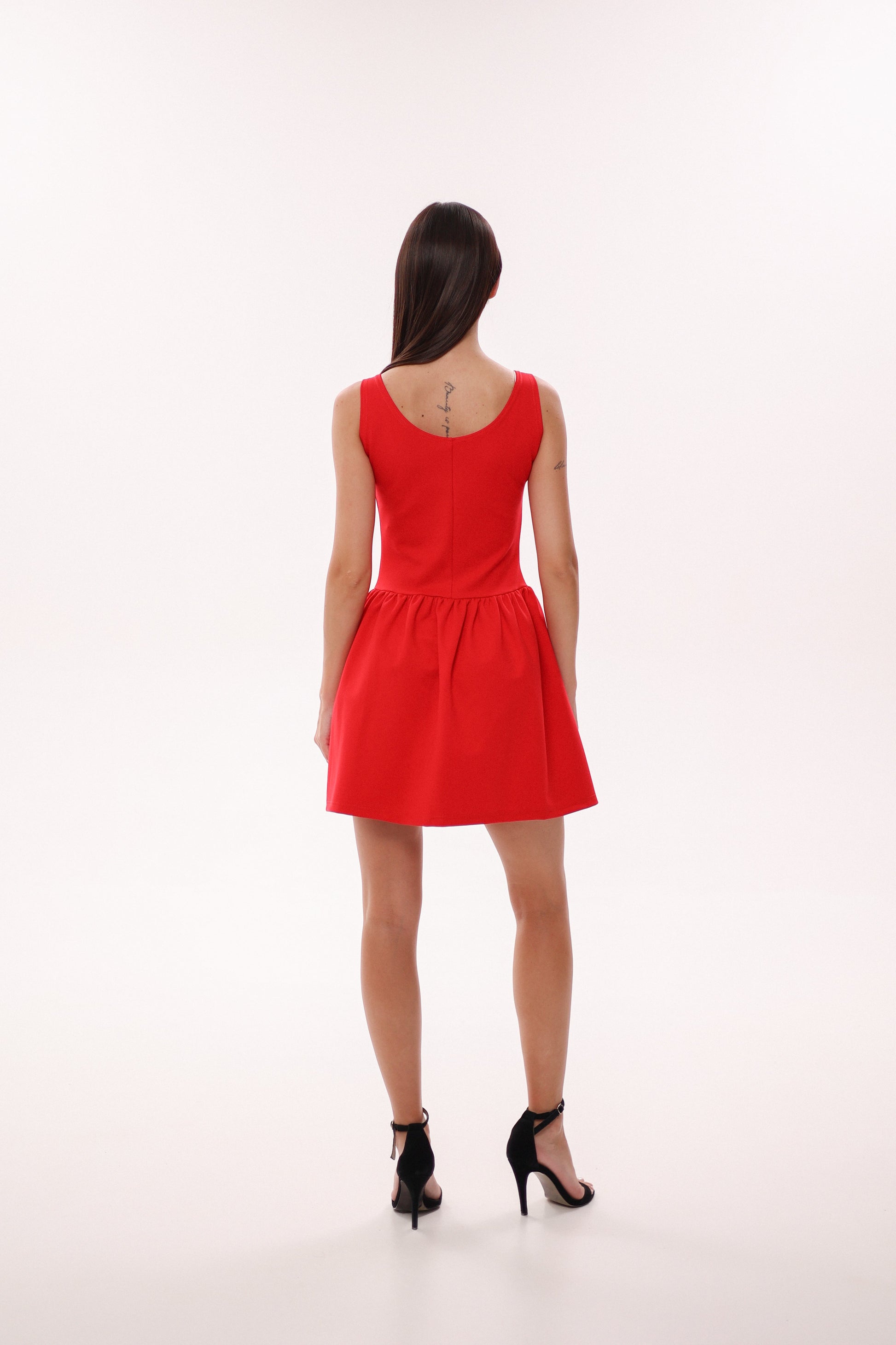 Red mini dress Marine