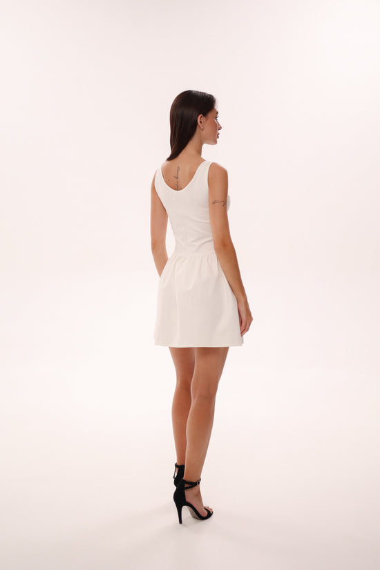 Ivory mini dress Marine