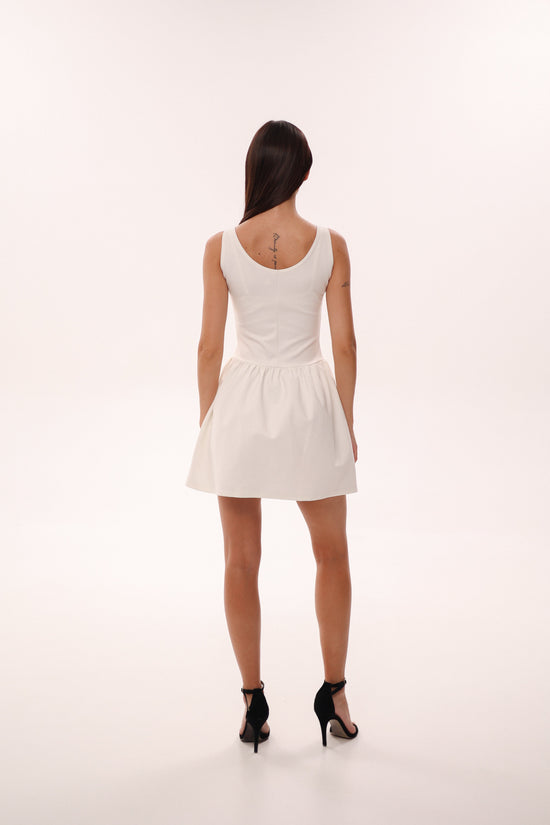 Ivory mini dress Marine