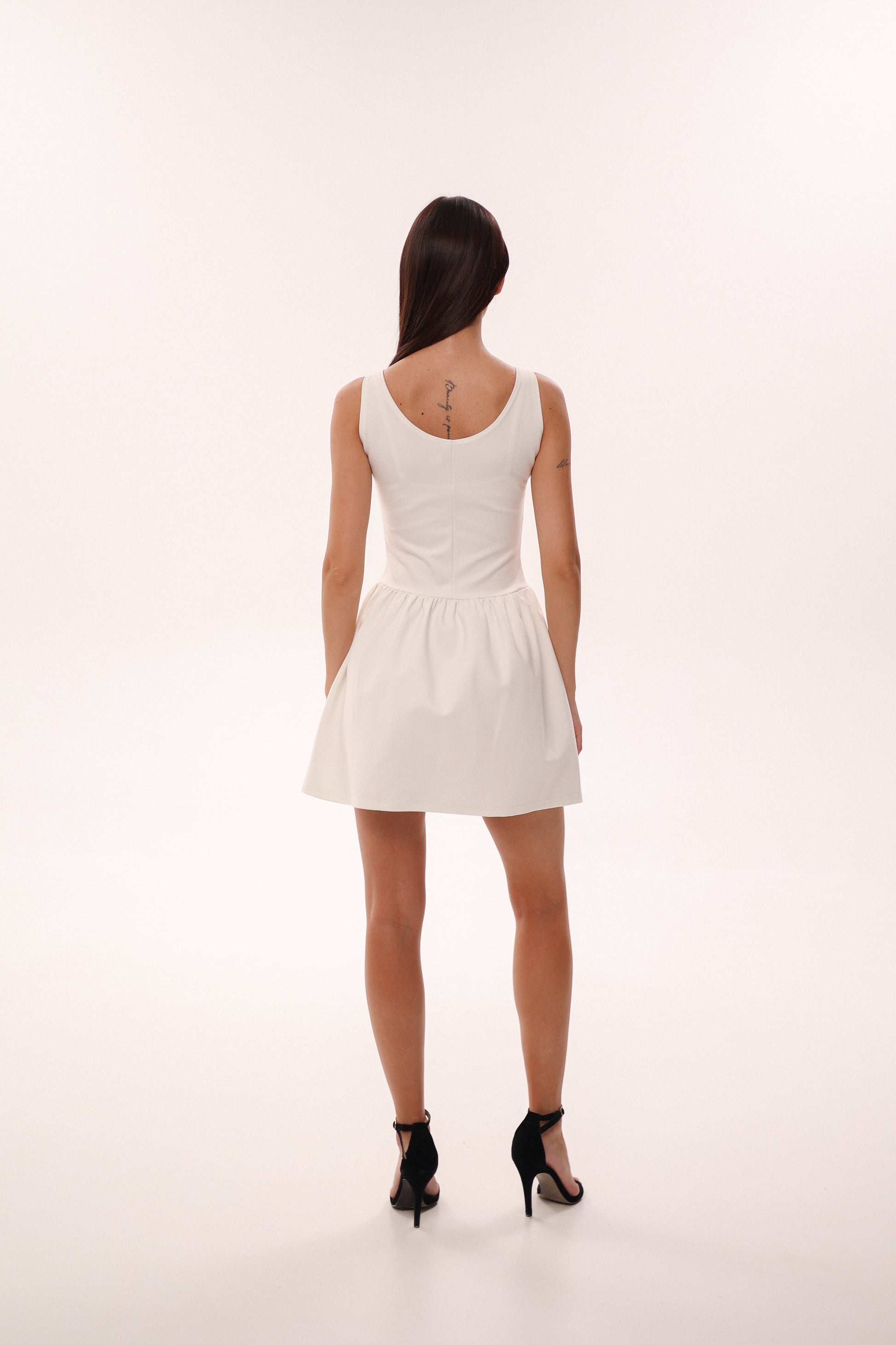 Ivory mini dress Marine