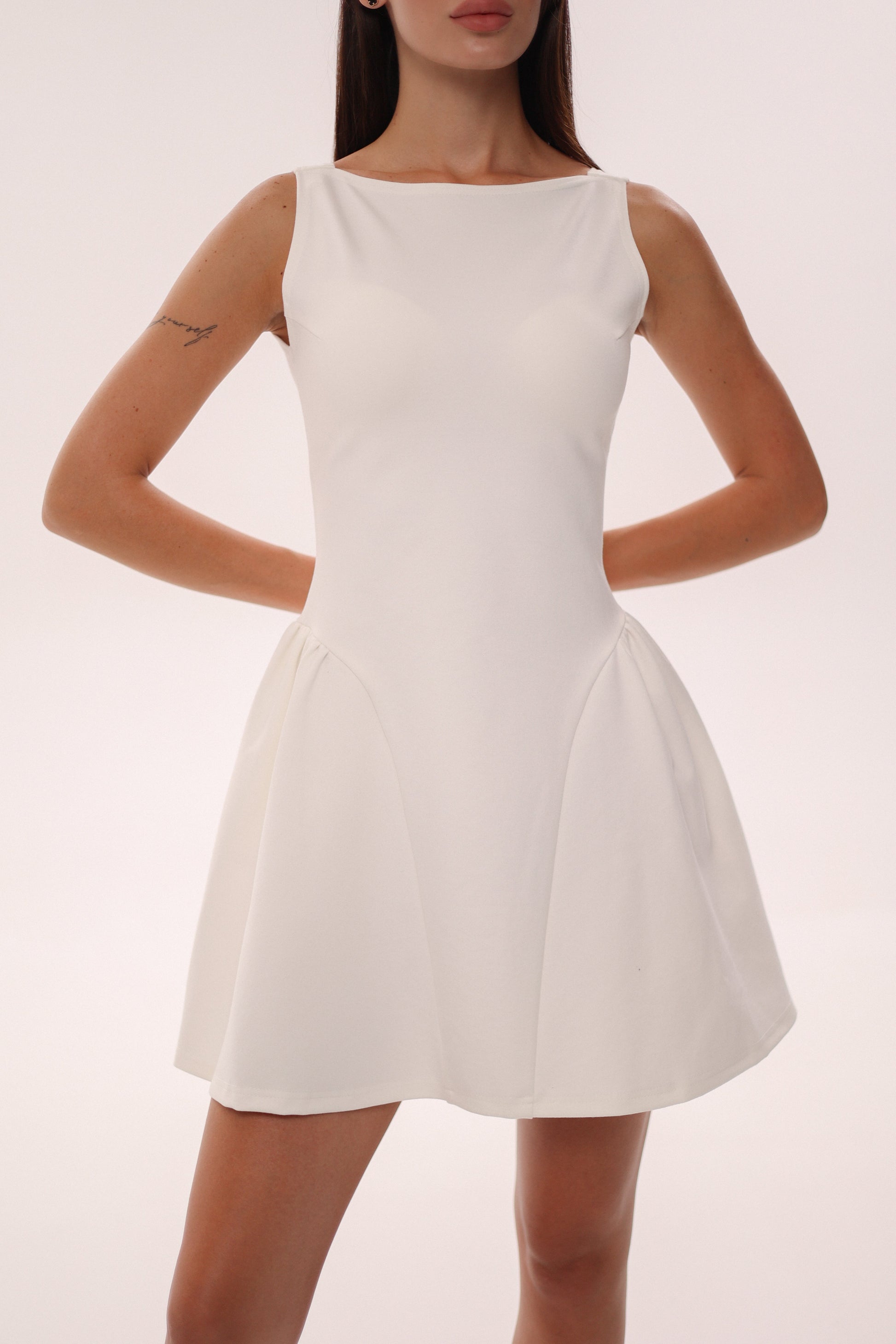 Ivory mini dress Marine