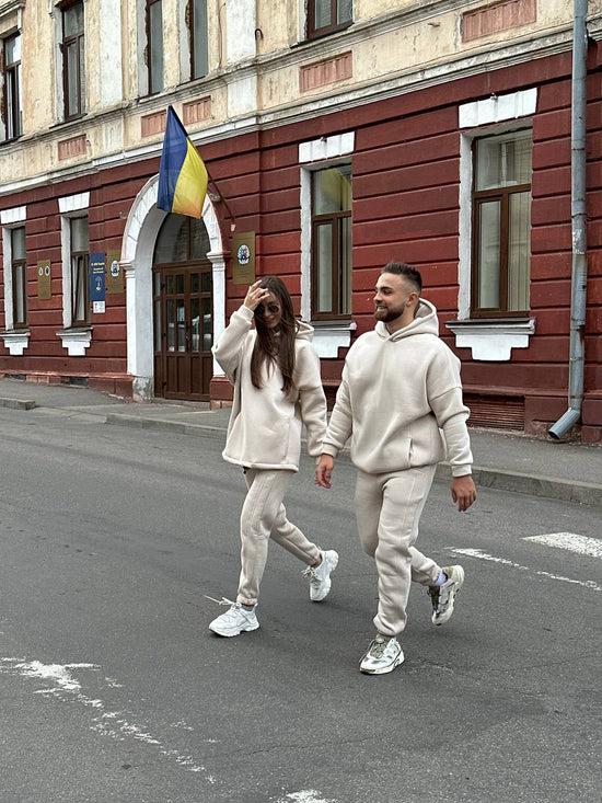 Tracksuit with Oversized Hoodie & Jogger