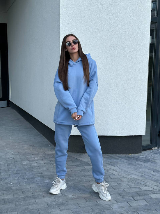 Tracksuit with Oversized Hoodie & Jogger