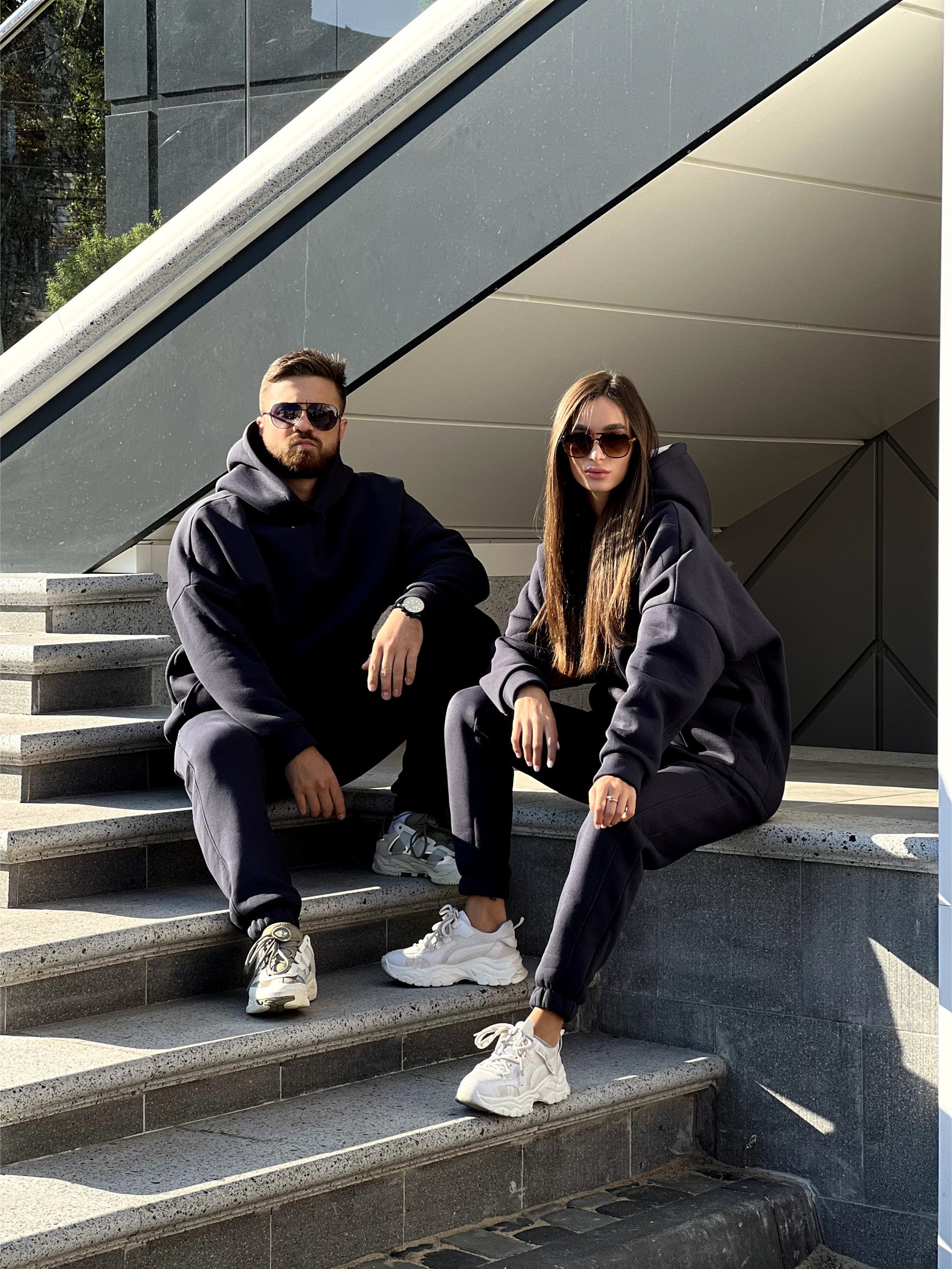 Tracksuit with Oversized Hoodie & Jogger