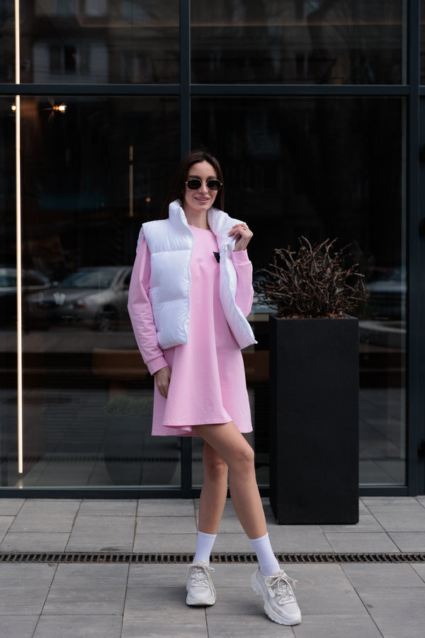 Sofi Pink Mini Dress