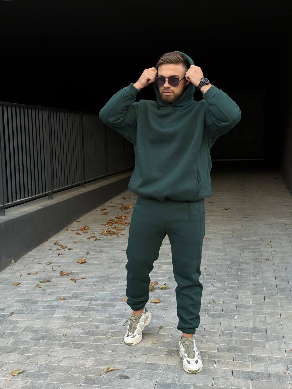 Tracksuit with Oversized Hoodie & Jogger