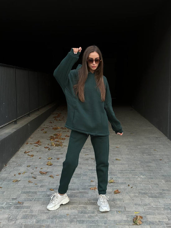 Tracksuit with Oversized Hoodie & Jogger