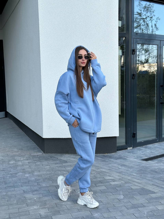 Tracksuit with Oversized Hoodie & Jogger