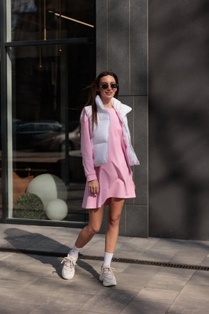 Sofi Pink Mini Dress