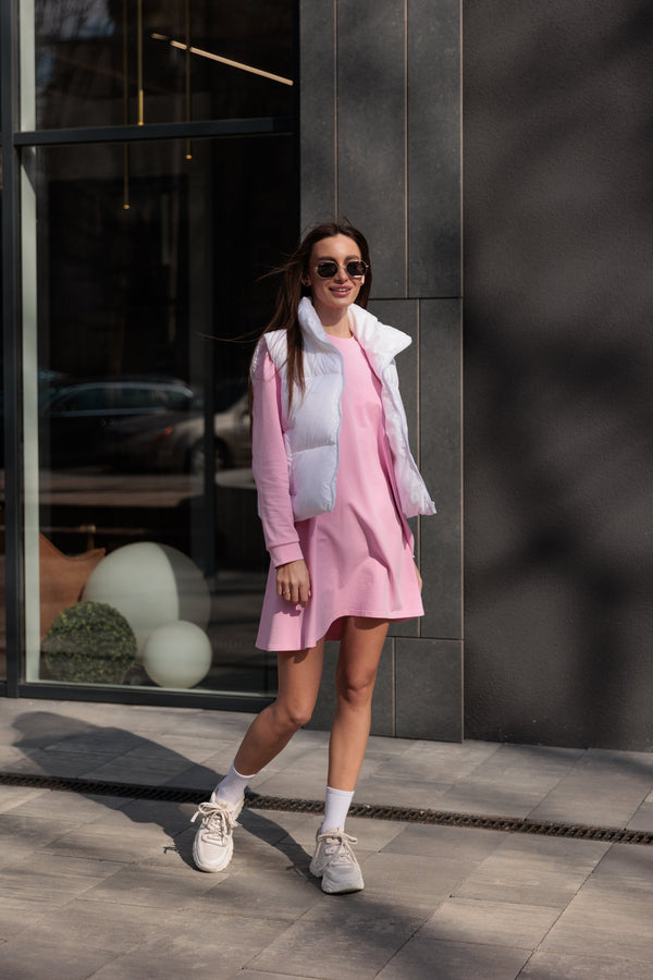 Sofi Pink Mini Dress