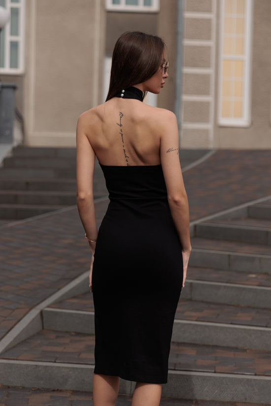 VIVIEN Midi Dress with Slit