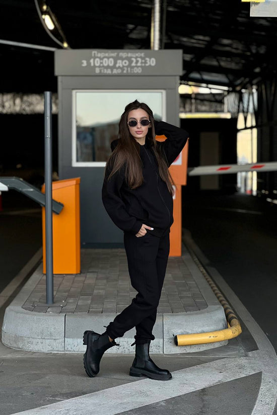 Tracksuit with Oversized Hoodie & Jogger