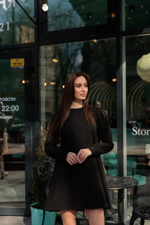 Sofi Black Mini Dress
