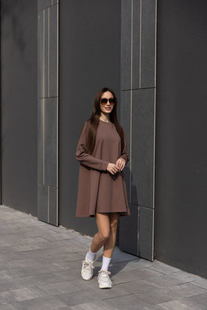 Sofi Chocolate Mini Dress