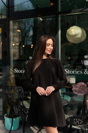 Sofi Black Mini Dress