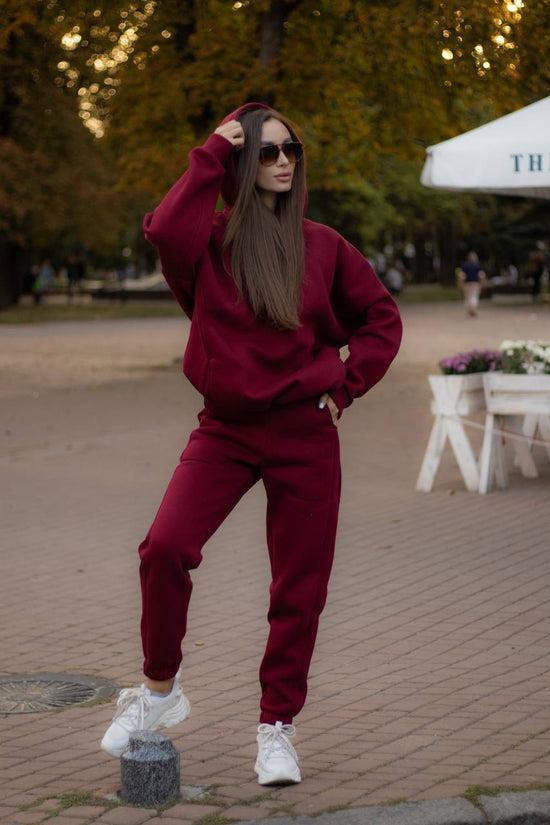 Tracksuit with Oversized Hoodie & Jogger