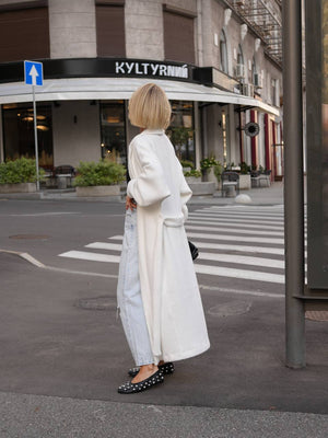 Cream Soft Knit Cardigan