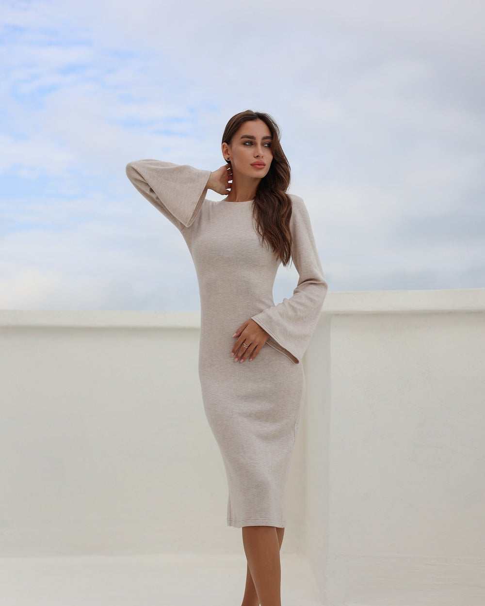 Lina angora dress